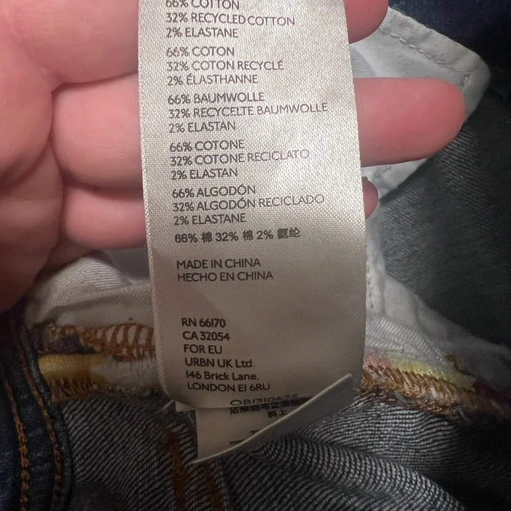 Anthropologie Pilcro And The Letterpress Slim Boyfriend Crop Jeans Size 30 - Picture 14 of 15